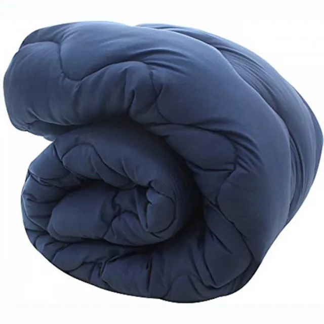 Zavelo Eazzy All-in-one-Dekbed Navy-2-persoons (200x200 cm) Blauw