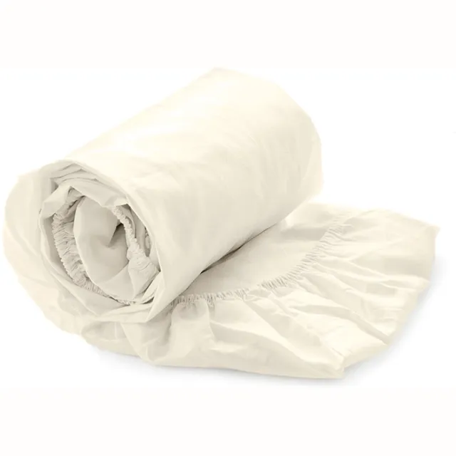 YELLOW HAVE A SUITE NIGHT Yellow Hoeslaken Suite Mumbai - Katoen Perkal - 40cm Hoekhoogte - Off White - 180x210/220 cm - 100% Katoen-Perkal - Lits-Jumeaux Extra Breed Off-White