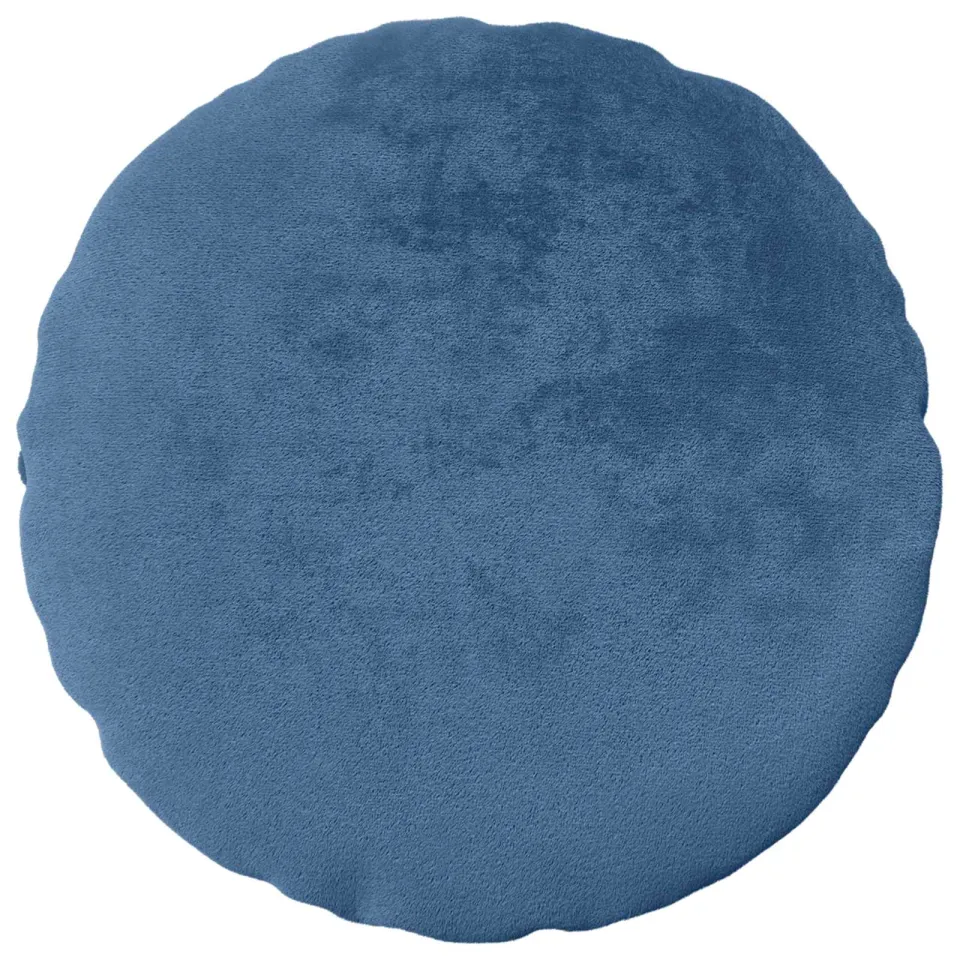 vidaXL Kussensloop 2 st HEERLEN Lichtblauw Dia. 50 cm Flanel blauw, foto 3
