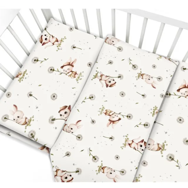 Zavelo Peuter Dekbedovertrek Bunny Dreams Beige