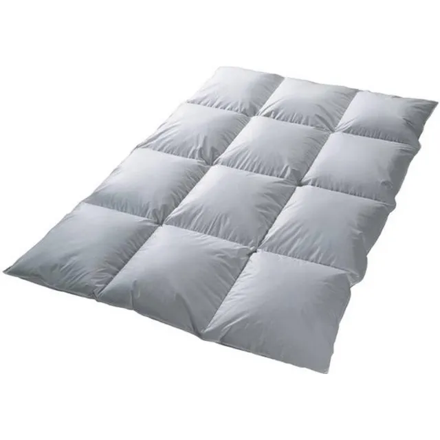 Queens dekbed - dons - Enkel - 65% Eendendons - 240 x 220 cm Wit