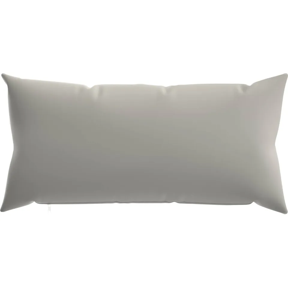 vidaXL Kussensloop 6 st HEERLEN Grijs 40 x 80 cm Polyester