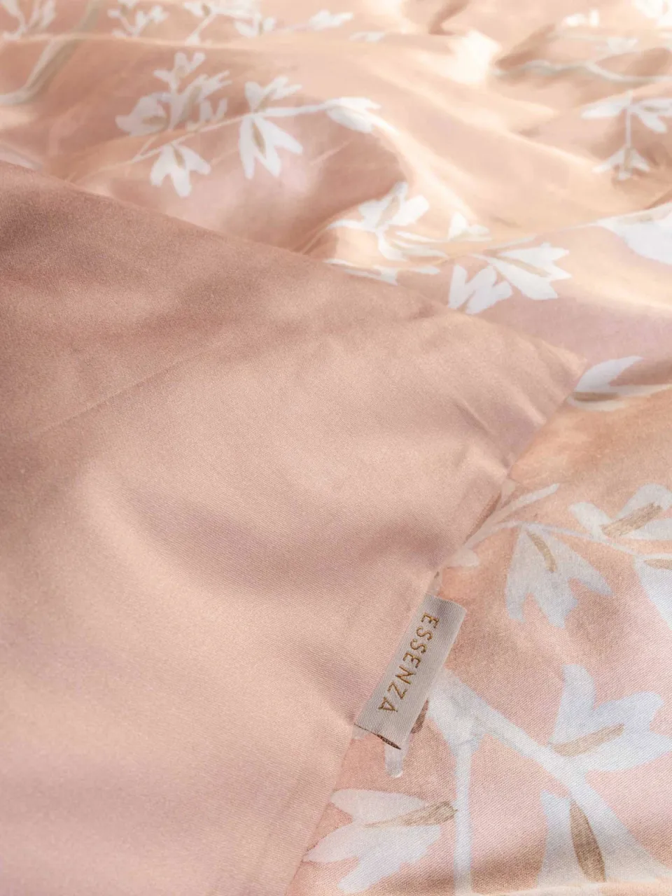 Essenza katoen satijnen dekbedovertrek lucienne blush pink, foto 7