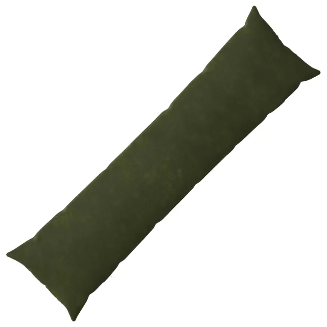 vidaXL Kussensloop HEERLEN Groen 40 x 145 cm Microfiber Fleece