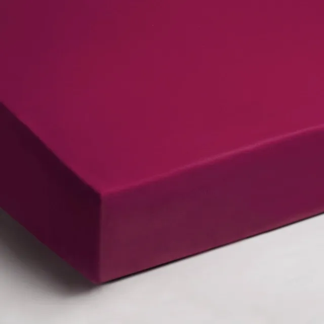 Day Dream Jersey Hoeslaken Fuchsia-90 x 200 cm