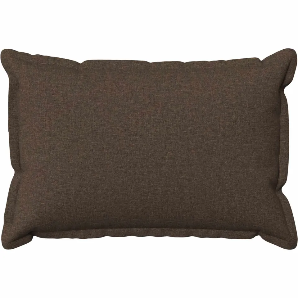 vidaXL Kussensloop 2 st HOUTEN Taupe 50 x 80 cm Faux Linnen