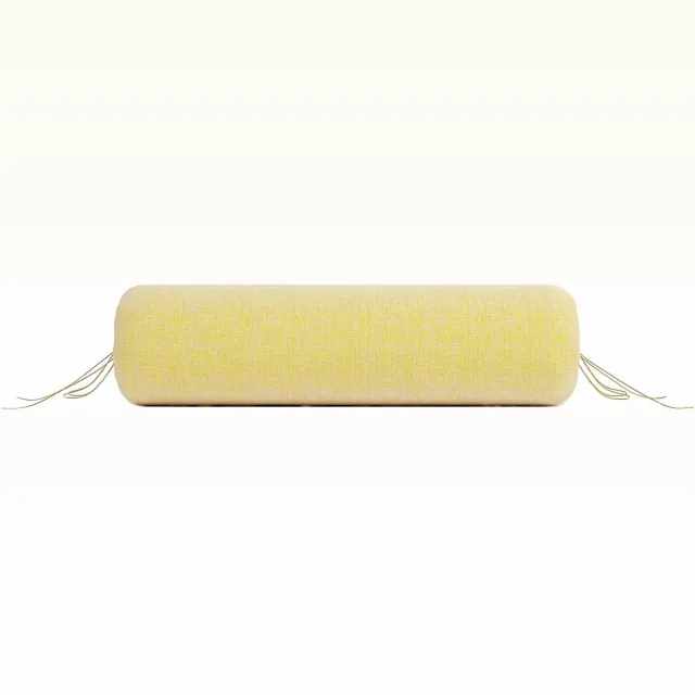Zohome Lino Kussensloop - Katoen - 25x90cm - Geel