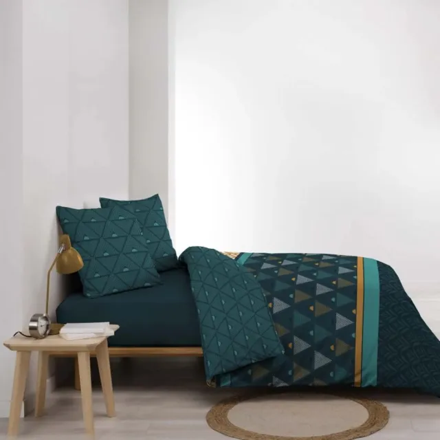 KGS Promolinge Triad Set - Bedrukt microvezel, zacht en Oeko-Tex gecertificeerd_ Groen