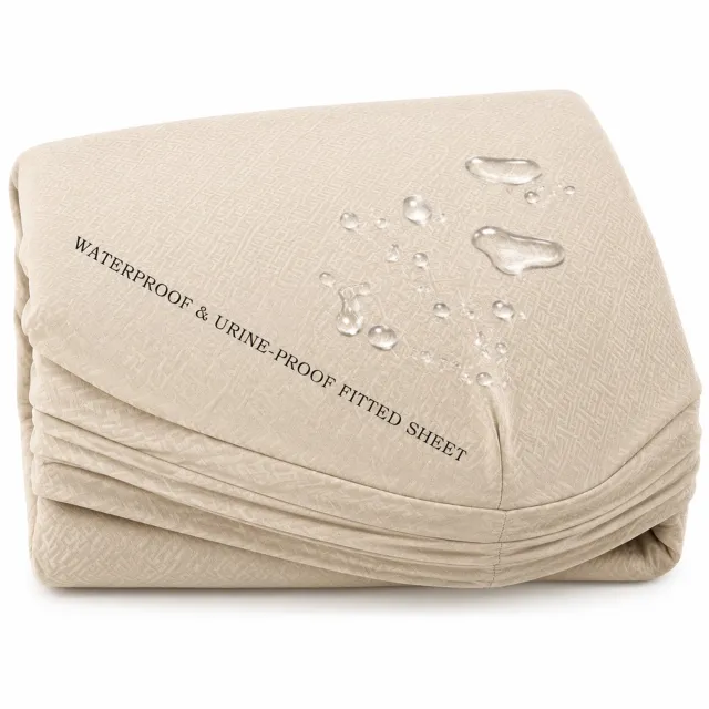 SWGOTA Kussensloop 48 x 74 cm - Geborstelde stof - Effen kaki - 1 stuk - Niet waterdicht