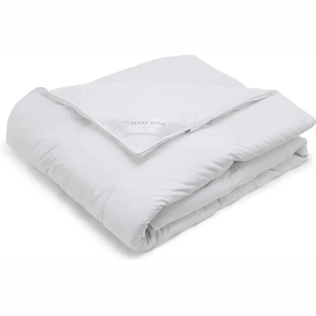 Ducky Dons Dekbed Taurus 90% dons alle seizoenen - 240 x 200 cm Wit