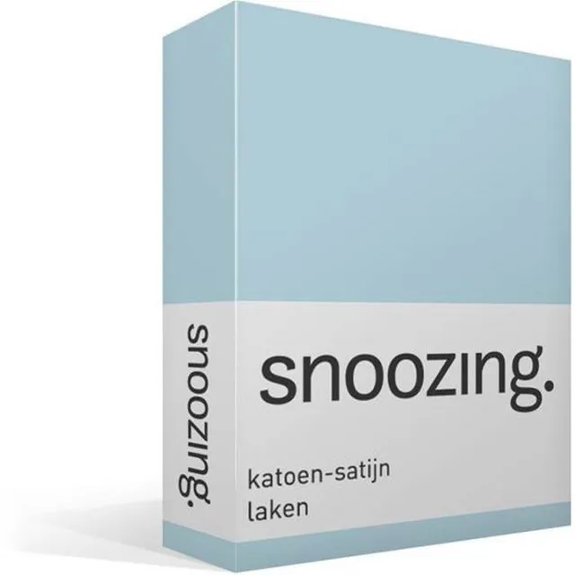 Snoozing Katoen-satijn - Laken - Hemel