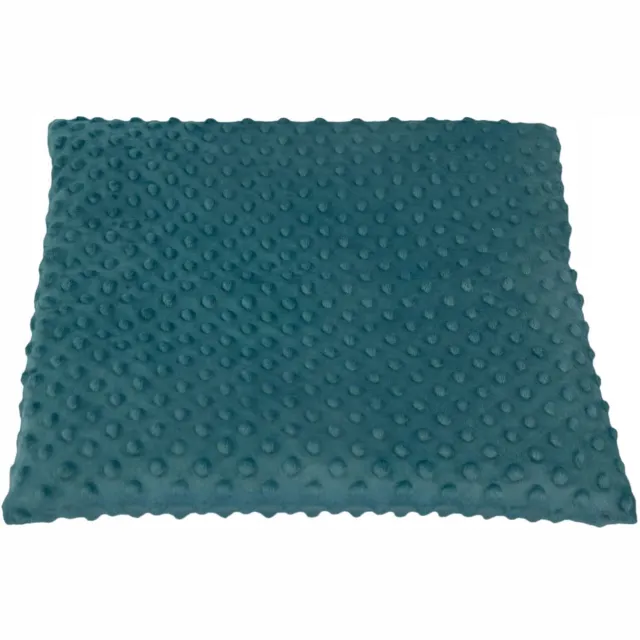 Małe Duże Zachte Minky Kussenhoes Decoratief 40x40cm - Nederlands Product Smaragdgroen