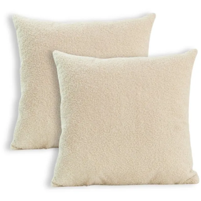 LuMali Kussensloop Beige 45x45 cm - Kinder Kussensloop - Toddler Pillow Case - OEKO-TEX®