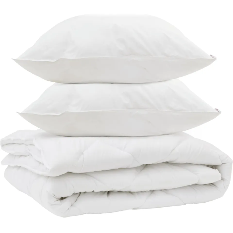 vidaXL All-season dekbed met kussen 3 st Wit Microvezel, foto 3