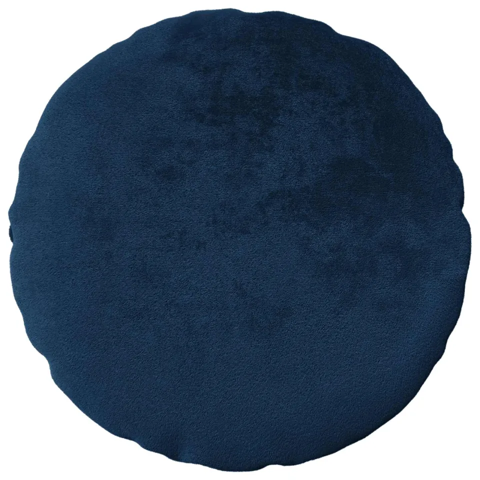 vidaXL Kussensloop 6 st HEERLEN Marineblauw Dia. 60 cm Flanel