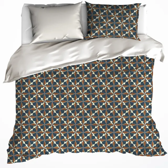 De Witte Lietaer Dekbedovertrek Judith - Hotelmaat - 260 x 240 cm - Flanel Multi
