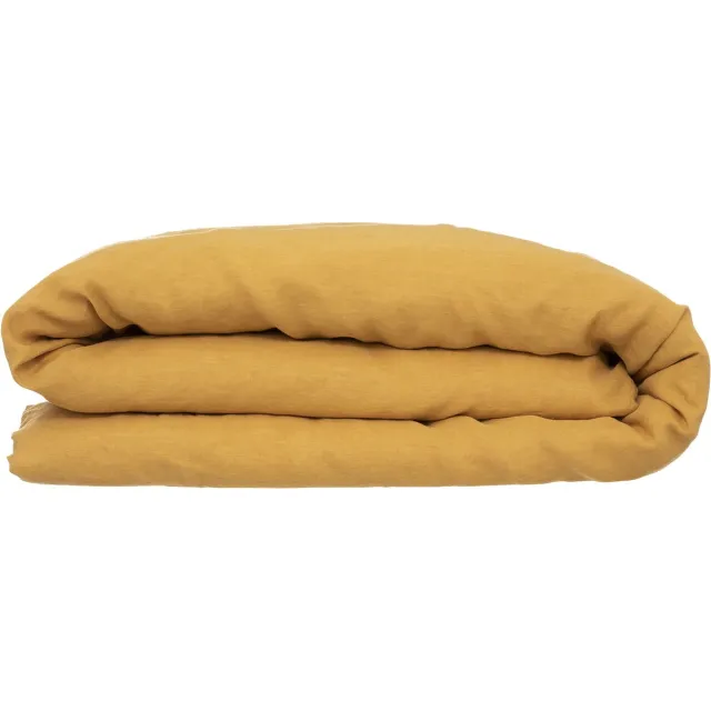 Atmosphera Dekbedovertrek set met 2 kussenslopen XL 260x240cm Oker Wit