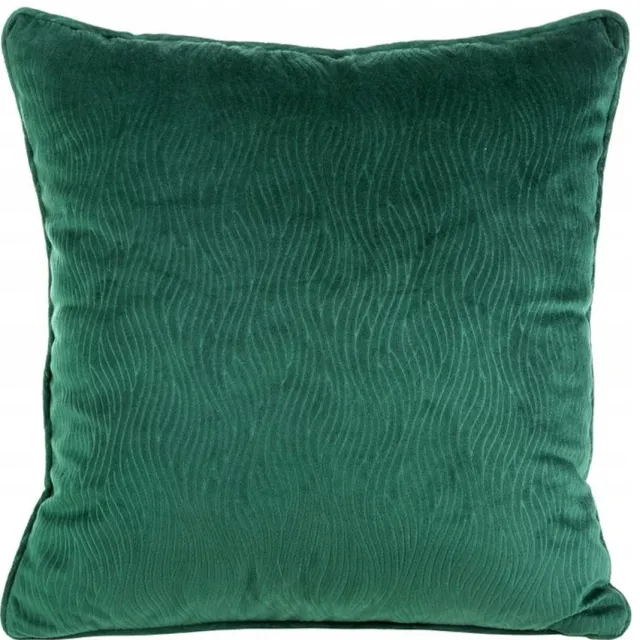 Eurofirany Decoratieve Kussensloop Velours Donkergroen 40x40 cm