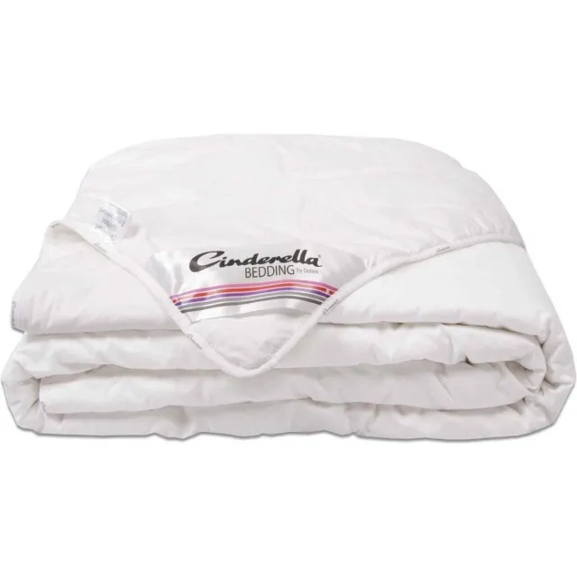 Cinderella Bamboo Zomerdekbed - Tweepersoons - 200x220 cm Wit