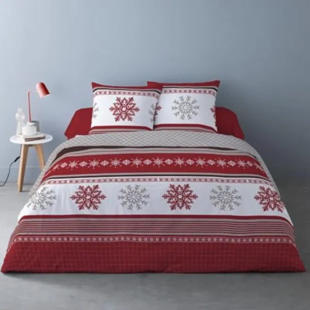 Better Nights Luxe Katoen Flanel Dekbed - dekbedovertrek - flanel - katoen - Adele rood