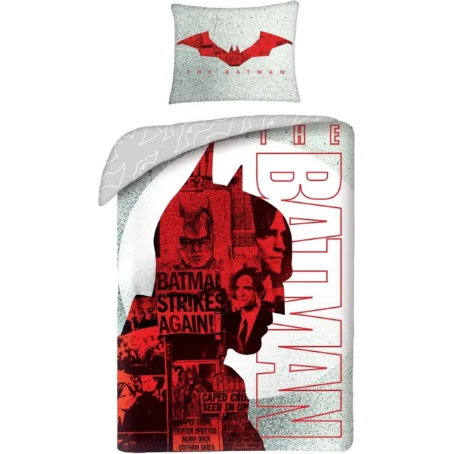 Batman Dekbedovertrek Caped Crusader 140 x 200 cm Multi