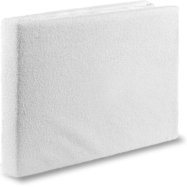 Ibenzoa Extra Comfortabele Waterdichte Matrasbeschermer voor Optimale Bescherming en Hygiëne, Geschikt voor Alle Matrassen wit