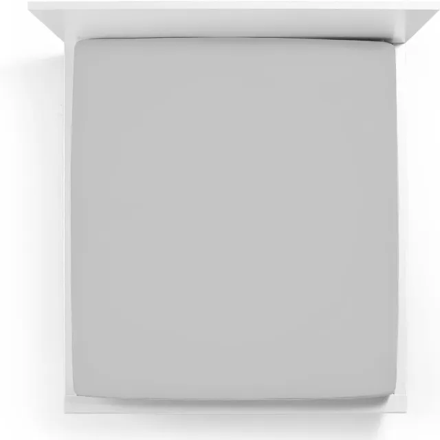 Bella Donna Jersey La Piccola Topperhoeslaken 90x190-200 cm mistgrijs-0700