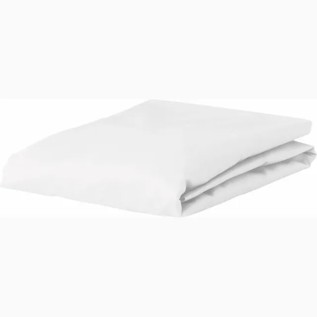 Essenza The Perfect Organic Jersey Hoeslaken Wit - 140-160 x 200-220 cm