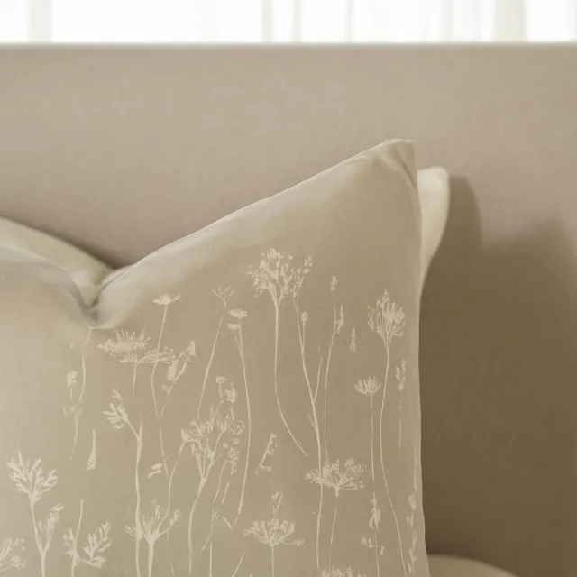 kayori Kimi Dekbedovertrek Katoen - 140x200-220 + 1 sloop - Eenpersoons - Uniek Dessin - Taupe
