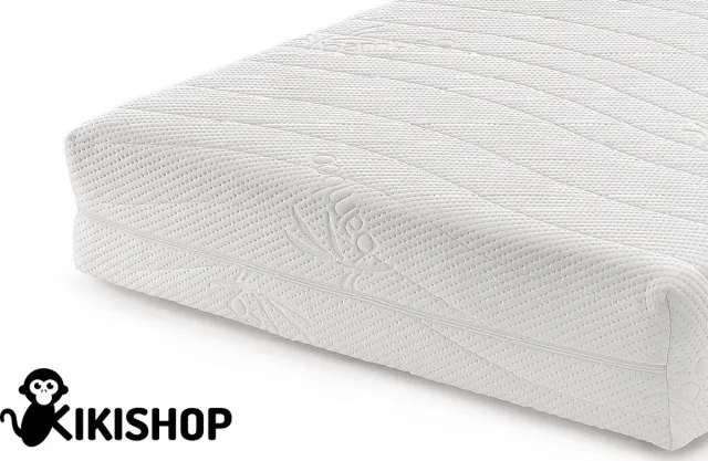 kikishop Luxe Matrashoes met Rits - 80x200 - 16-18cm kern wit