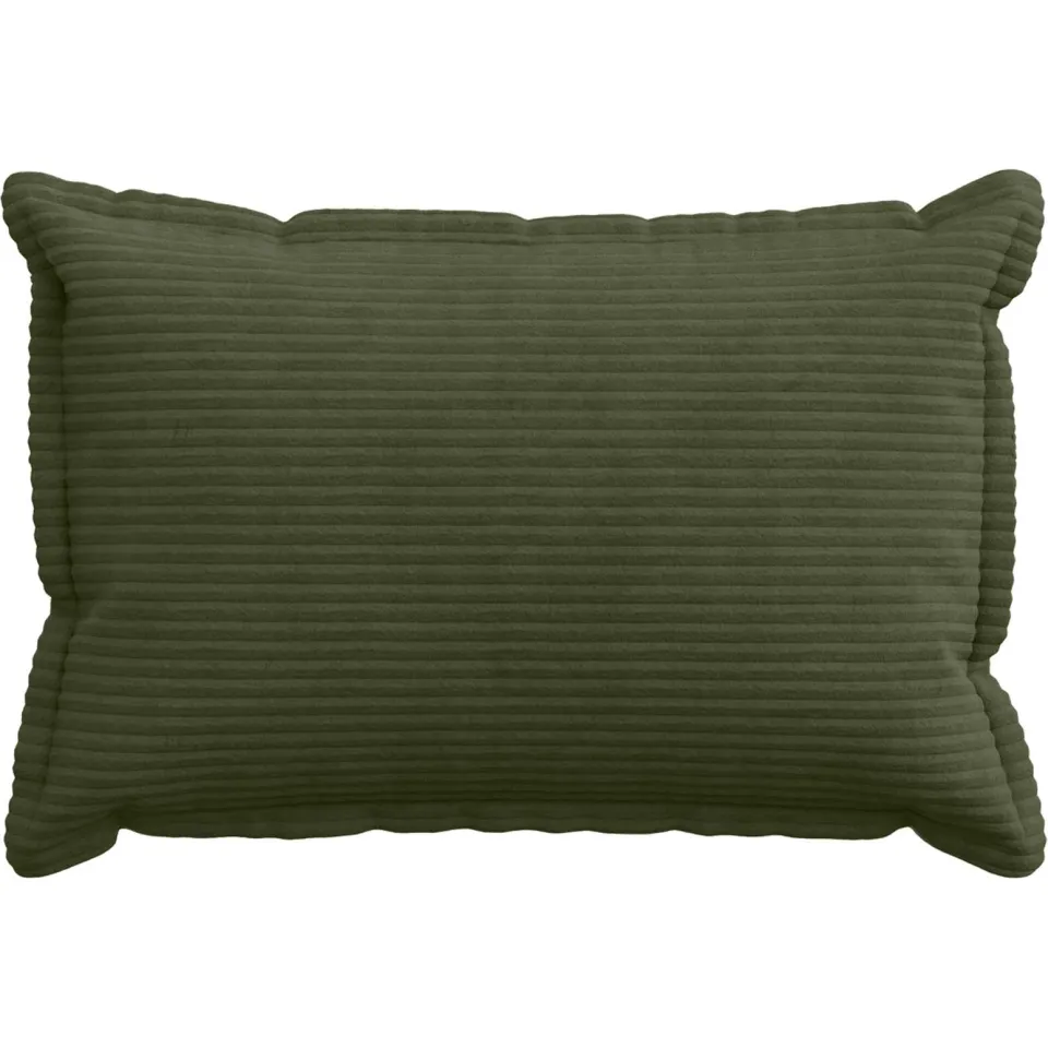 vidaXL Kussensloop 6 st HOUTEN Groen 40 x 60 cm corduroy