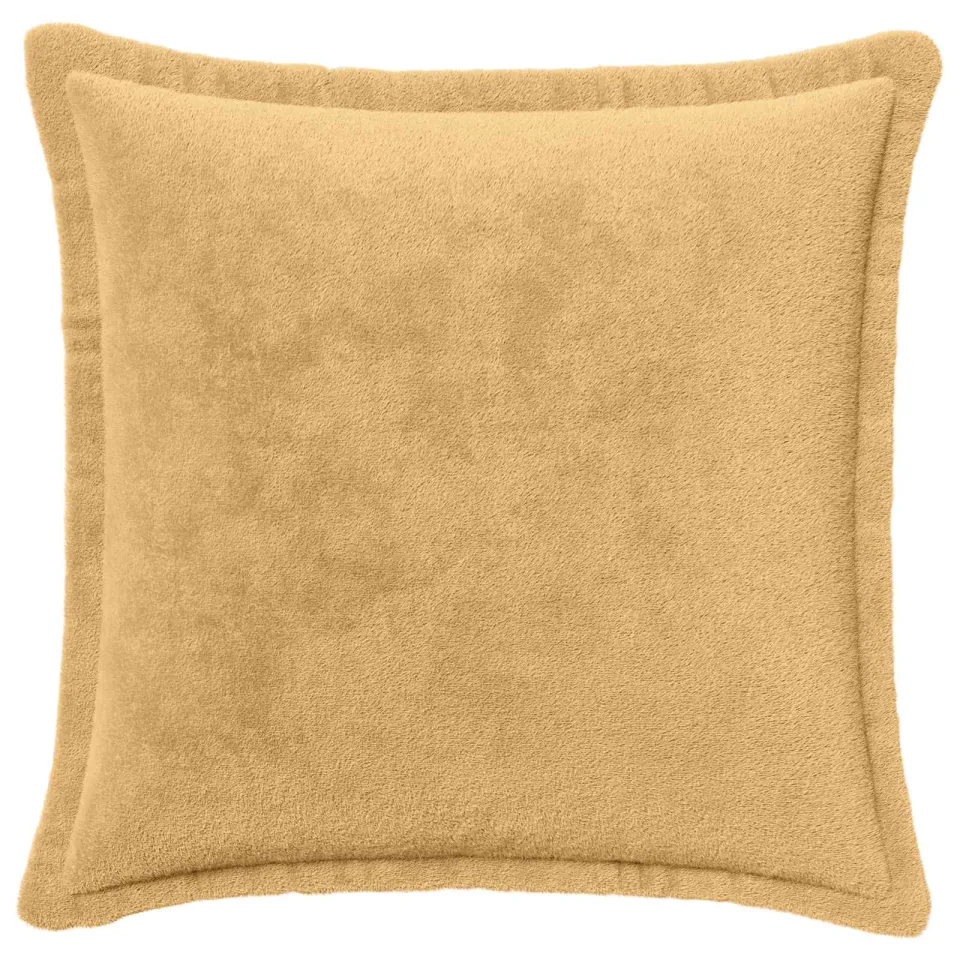 vidaXL Kussensloop 6 st HOUTEN Taupe 35 x 35 cm Flanel