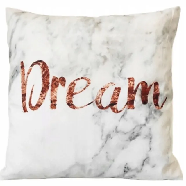 Granda Sierkussens 45x45cm - Zacht Velours met Marmerprint Multicolor