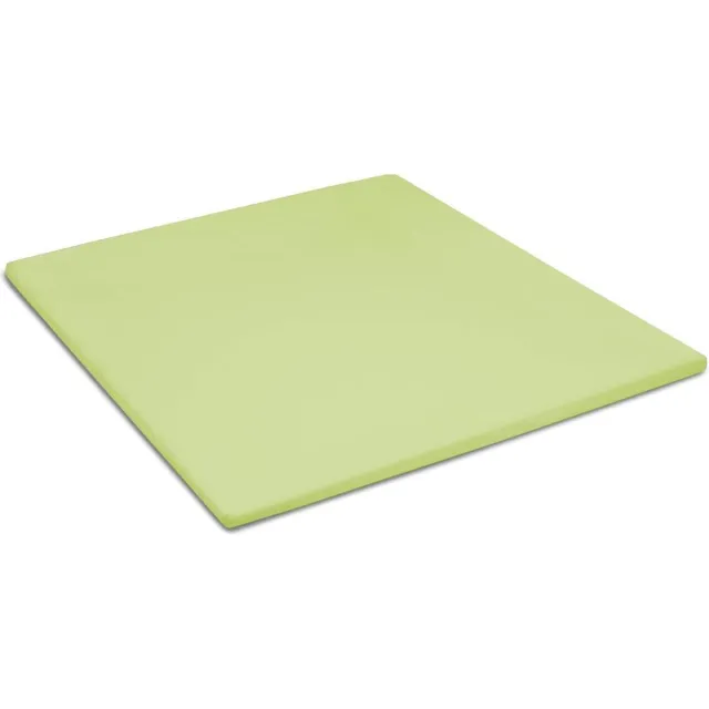 Cinderella Topper Hoeslaken Katoen - lime 90x220cm