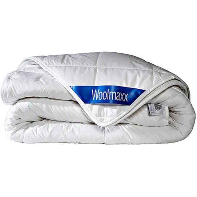 Woolmaxx Wasbare wol 4 seizoenen dekbed 200x220 wit