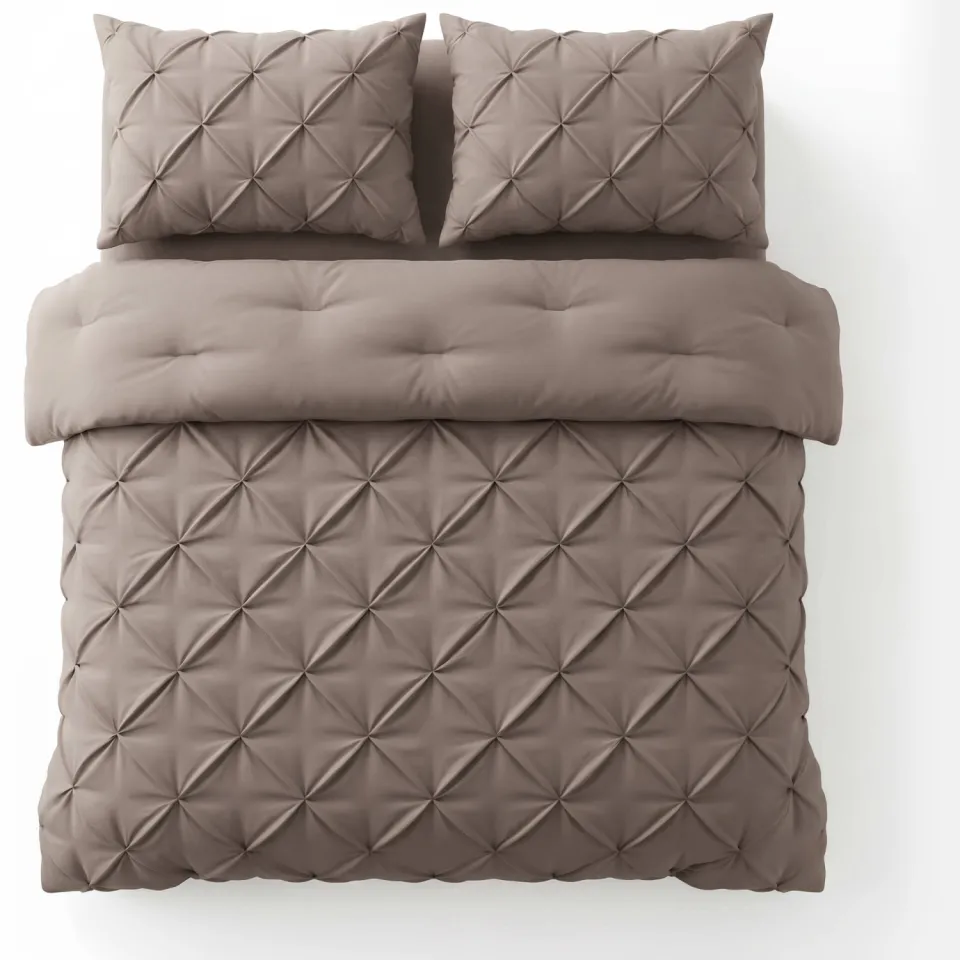 Sleeptime dekbed zonder overtrek Lazy wasbaar taupe, foto 2