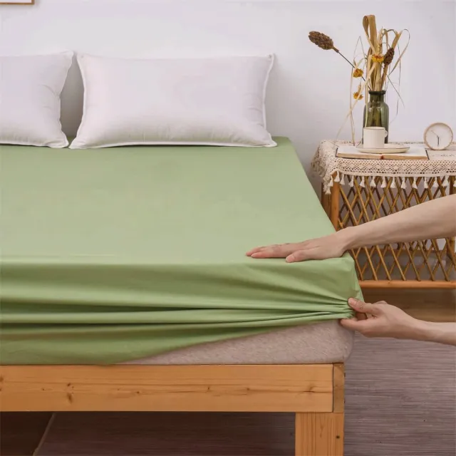 CoverMore Bamboe Matrasbeschermer 180x200 - Waterdicht - Hypoallergeen - Antibacterieel - Rondom Elastiek - Waterdichte Matras Beschermer - Incontinentie Matrashoes - Matrasbeschermers - Hoeslaken - Molton - 140 x 200 CM - Groen