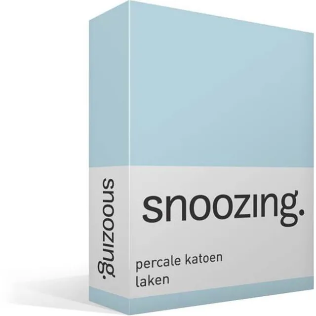 Snoozing Laken - Percale katoen - Hemel