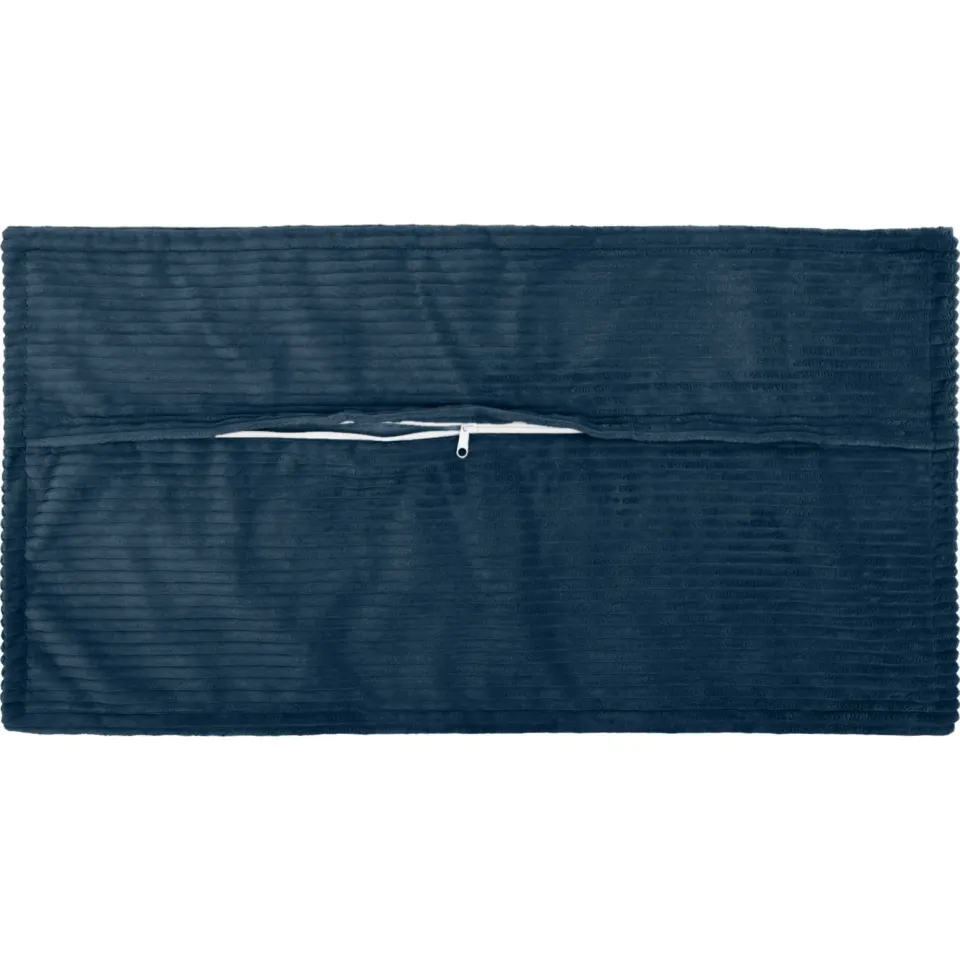 vidaXL Kussensloop 2 st HOUTEN Marineblauw 40 x 70 cm corduroy, foto 4