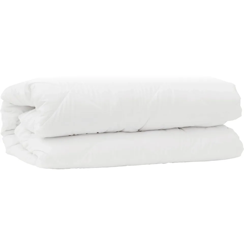 vidaXL Dekbed Set met kussen 2 st Wit Microfibre, foto 4