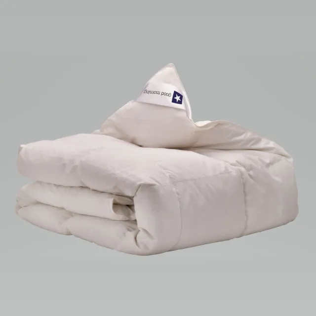 Good Morning dekbed effen kleur - Dekbed 140x220 cm - Wit White