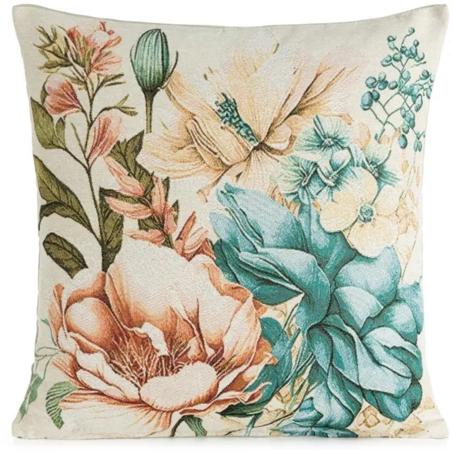 Eurofirany Gobelin Kussenhoes 45 X 45 CM Crème