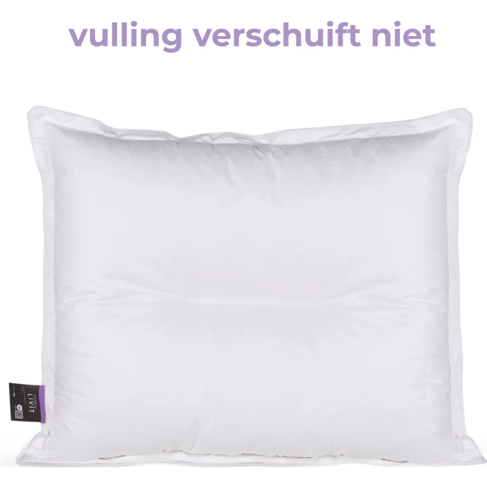 Studio LIVIT hoofdkussen katoen medium stevig wit, foto 2