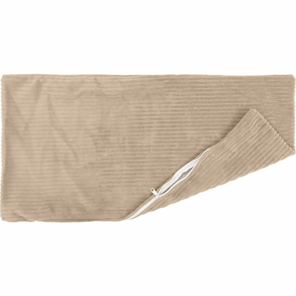 vidaXL Kussensloop 2 st HEERLEN Taupe 50 x 75 cm corduroy, foto 4