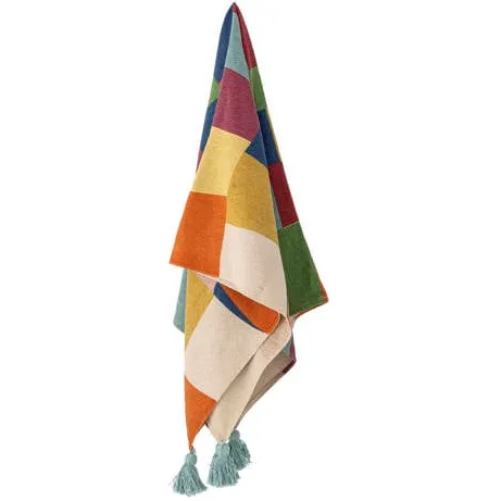 Bloomingville Mini Colorine plaid multicolor multi, foto 2