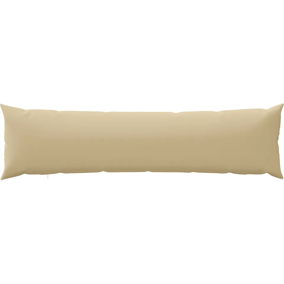 vidaXL Kussensloop 2 st HEERLEN Beige 40 x 145 cm Polyester