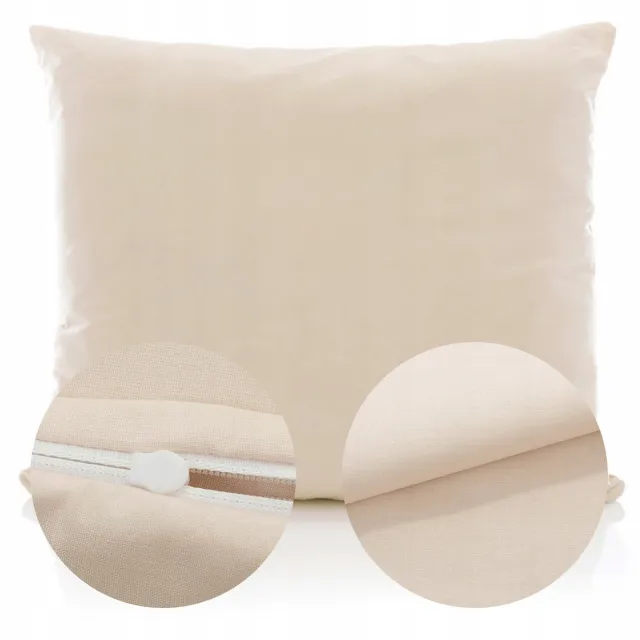 LOZKOHOLICY.PL Katoenen Kussensloop 50x60cm Effen Ola - Comfortabel en Stijlvol Multicolor