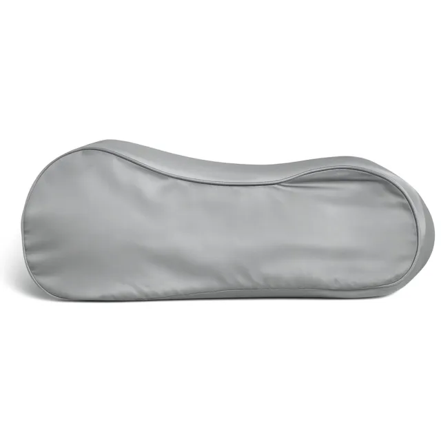 Silk Heaven 100% Zijden kussensloop ergonomisch Licht Grijs 50x30cm - 19 Momme- Kleur: Licht grijs, Maat: Kussensloop 51x31cm wave - Satijn geweven zijden kussensloop - Silk Heaven - 30x50cm Lichtgrijs
