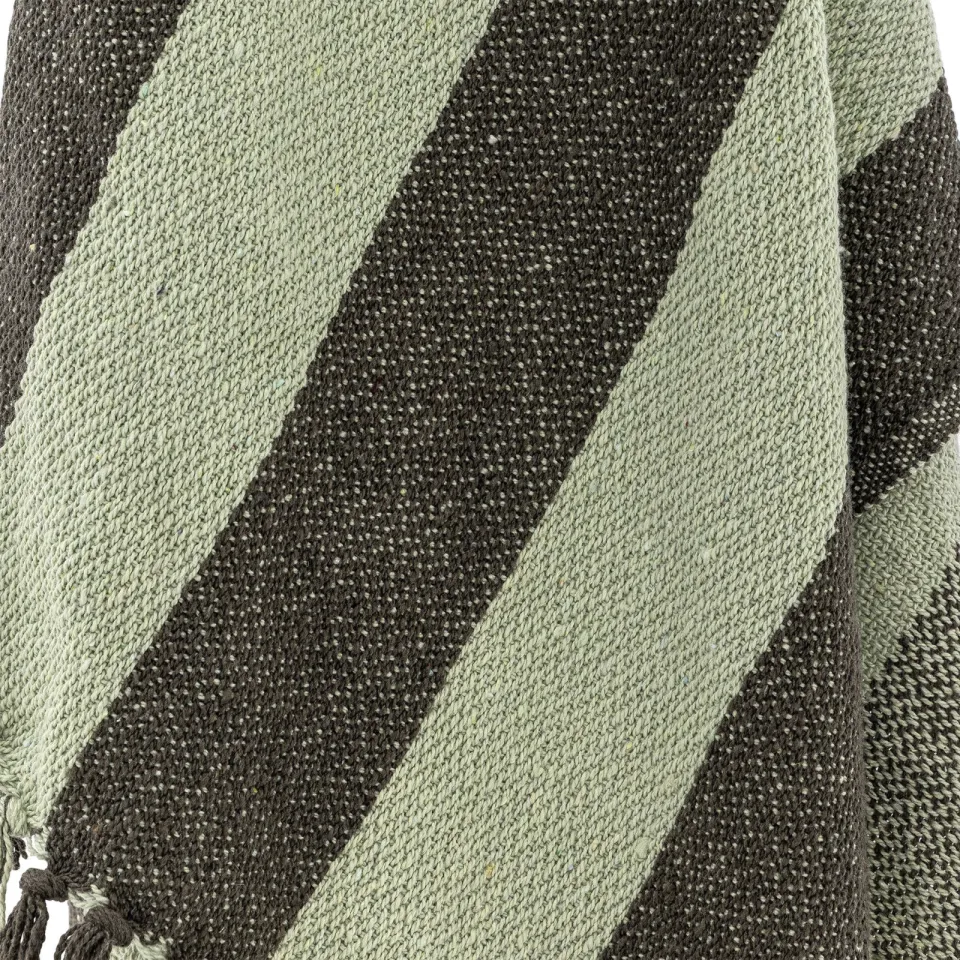 Bloomingville Frello plaid groen, foto 4
