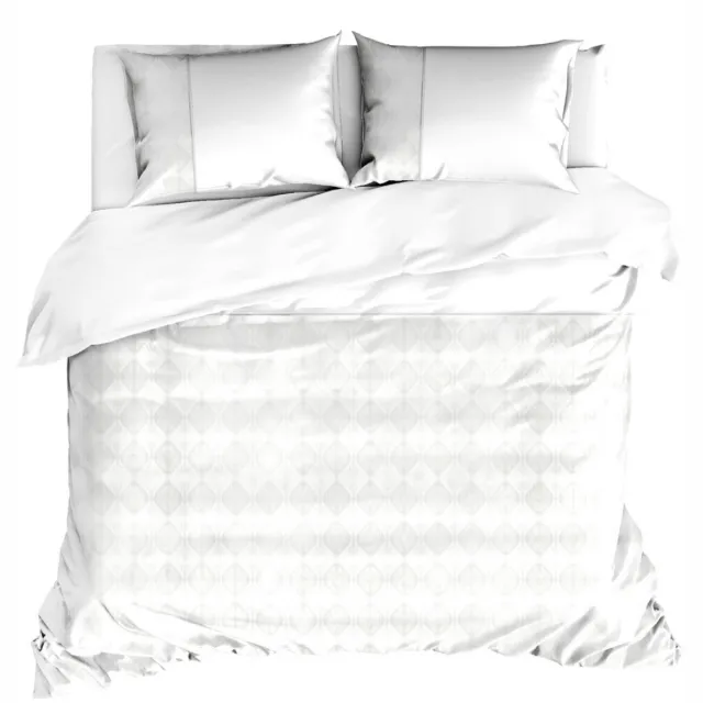 Linolux Dekbedovertrek Cedar White 1 persoons